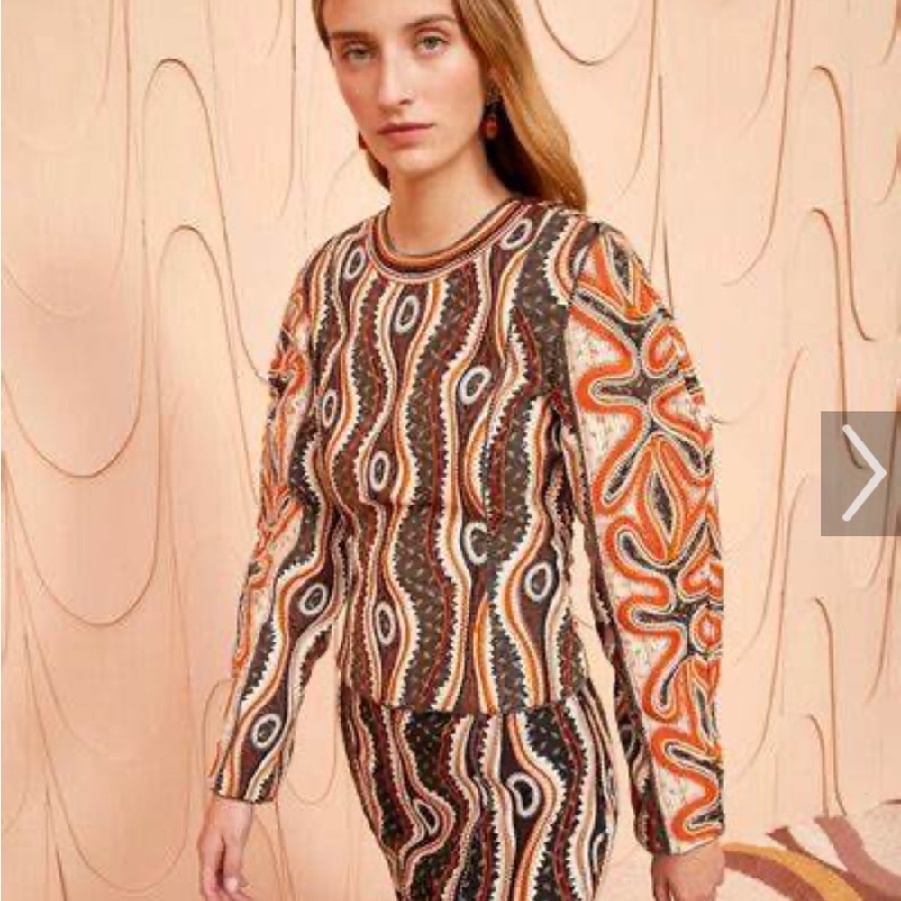 Illa Johnson Nali blouse in hematite